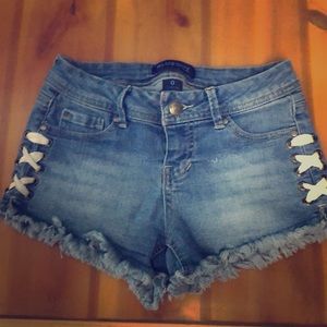 Blue spice shorts